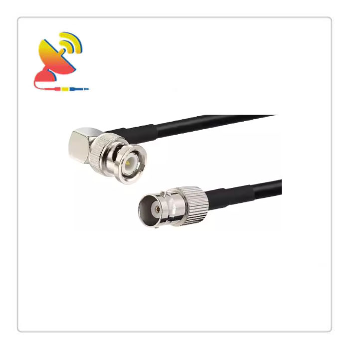 C&T RF Antennas Inc. - BNC Male Right-Angle to Female Connector RG223 Coaxial Cable Extender