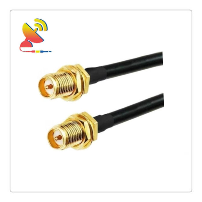 C&T RF Antennas Inc. - RP-SMA Female to RP-SMA Female Connector RG223 Coaxial Cable Pigtail