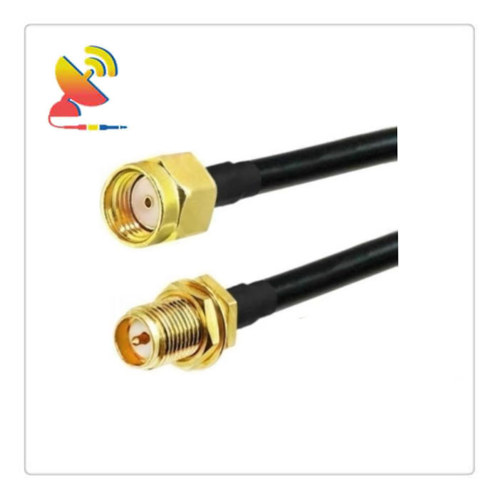 C&T RF Antennas Inc. - RP-SMA Male to RP-SMA Female Connector RG223 Coaxial Cable Pigtail