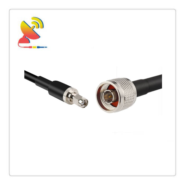 C&T RF Antennas Inc - RP-SMA Male To N-type Male Connector HF400 Low-loss Cable Assembly