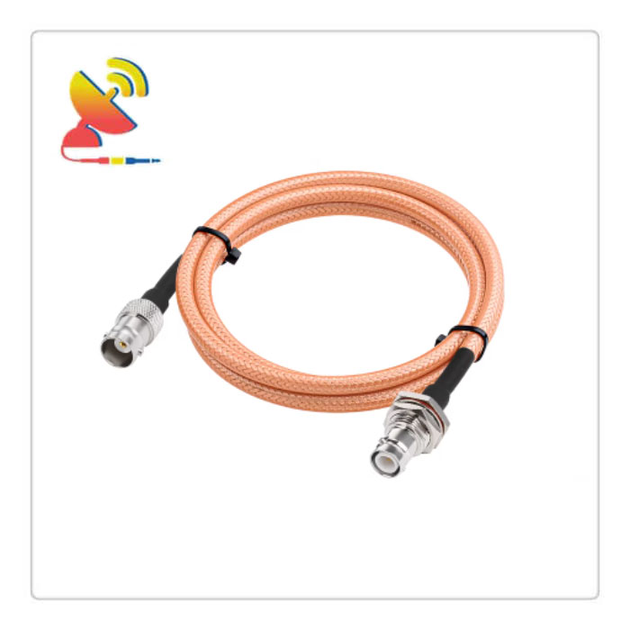 C&T RF Antennas Inc. - BNC Female To RP-BNC Female Bulkhead RG400 Coax Cable Assembly Antenna Extender