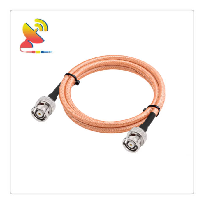 C&T RF Antennas Inc. - RP-BNC Male To RP-BNC Male RF Antenna Extension Cable RG400 Coax Cable Assembly