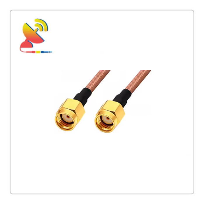 C&T RF Antennas Inc. - RP-SMA Male to RP-SMA Male RG400 Coaxial Cable Assembly RP-SMA Extension