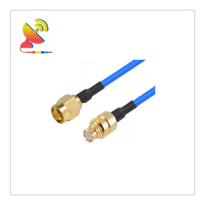C&T RF Antennas Inc. - SMA Male To SMP Female Connector RG405 Semi-Rigid Cable Assembly