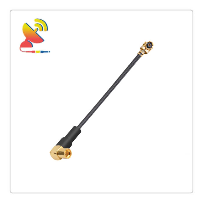 C&T RF Antennas Inc. - MMXC Female Right Angle To IPEX RG1.13 Coaxial Cable Assembly Antenna Extender Cable