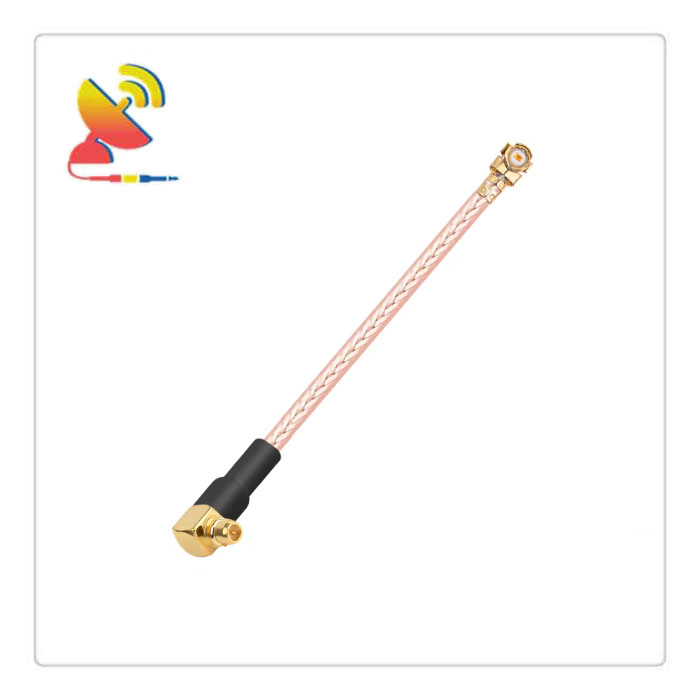 C&T RF Antennas Inc. - MMXC Male Right-Angle To IPEX RG178 Coaxial Cable Assembly Antenna Extension