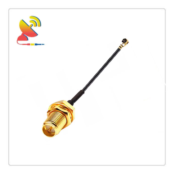 C&T RF Antennas Inc. - RP-SMA Female To IPEX RG1.13 Coaxial Cable Assembly RP-SMA Pigtail
