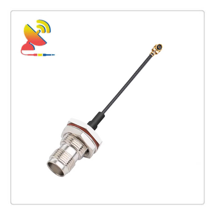 C&T RF Antennas Inc. - TNC Female Bulkhead To IPEX RG1.13 Coaxial Cable Assembly TNC Cable Extender