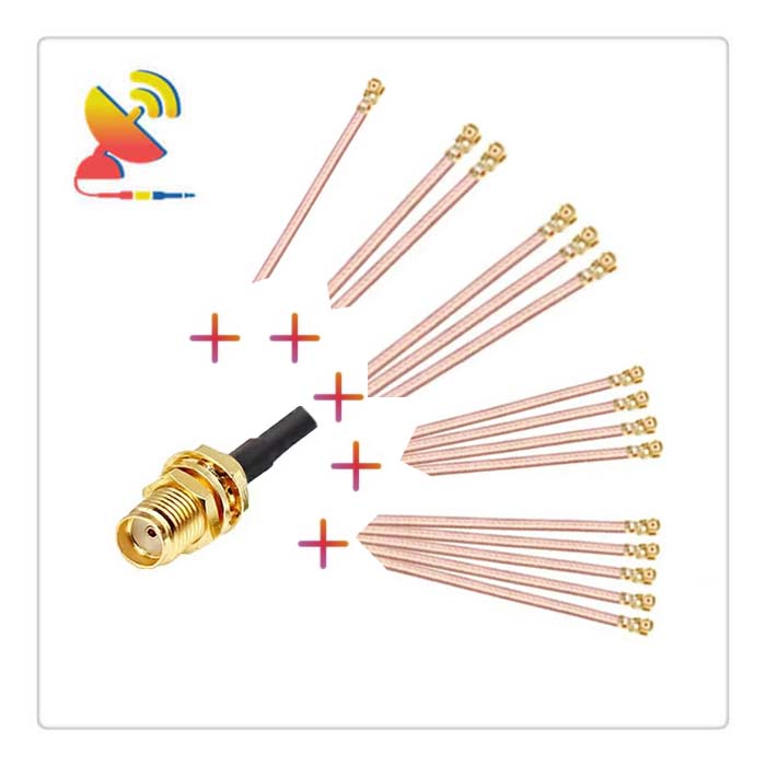C&T RF Antennas Inc - SMA Female to IPEX MHF UFL Connector RG178 Cable Antenna Adapters Splitters