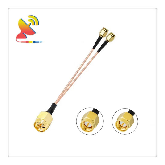 C&T RF Antennas Inc - SMA Male to Dual SMA Male Splitter Coaxial Cable Adapters Manufacturer