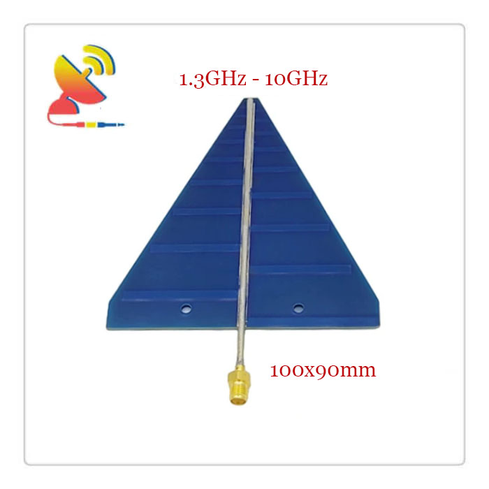 C&T RF Antennas Inc.- 100x90mm 1.3GHz-10GHz Log-Periodic Ultra-Wideband PCB Antennas Manufacturer
