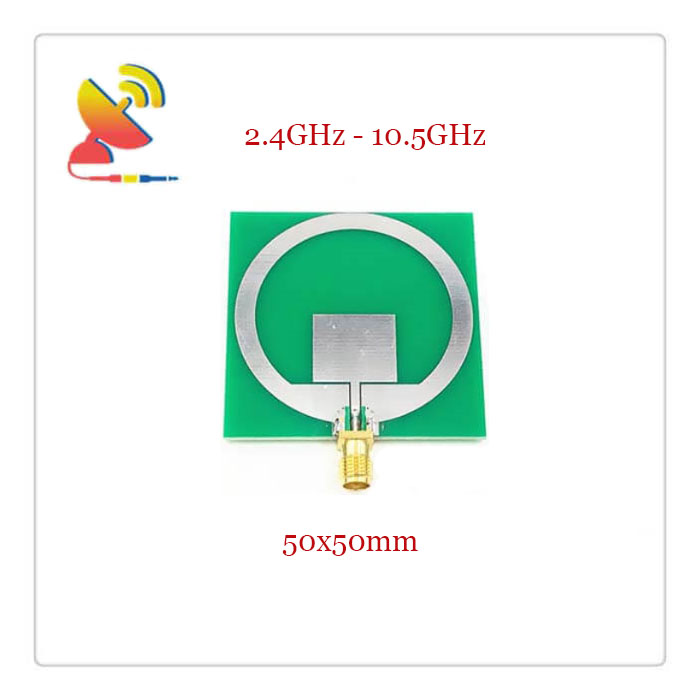 C&T RF Antennas Inc.- 50x50mm 2.4GHz-10.5GHz Omnidirectional Ultra-Wideband PCB Antennas Manufaturer