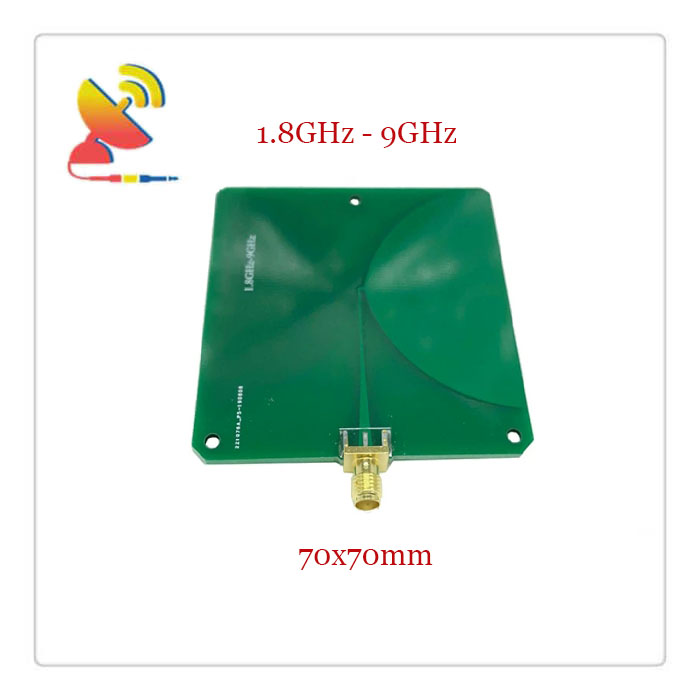 C&T RF Antennas Inc.- 70x70mm 1.8GHz-9GHz Omni-directional Ultra-Wideband PCB Antennas Manufaturer