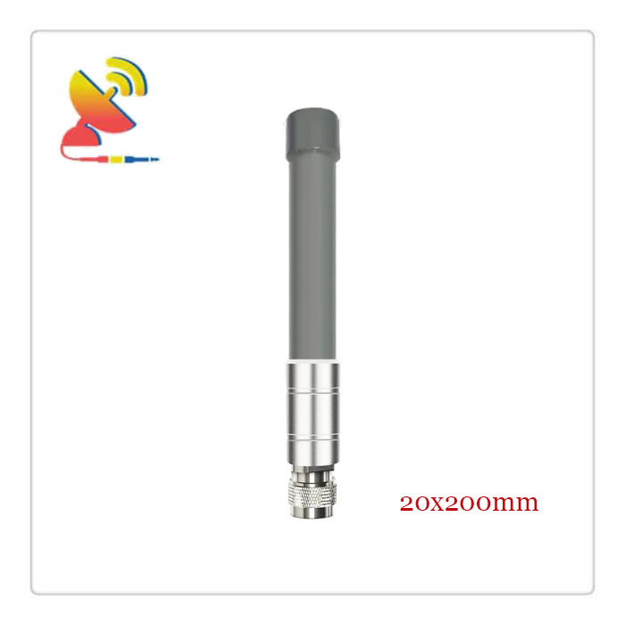 C&T RF Antennas Inc.- 20x200mm Grey Color N-type Male Connector New Radio 5G Omni Antennas
