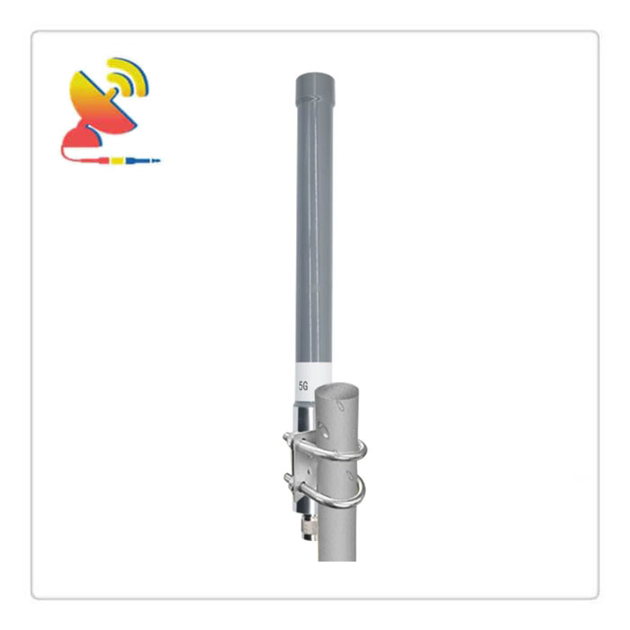 C&T RF Antennas Inc.- Omni Antenna Mounted With Pole and Clamping Kits