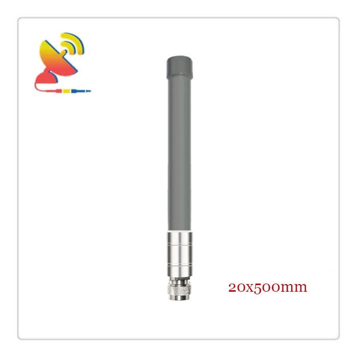 C&T RF Antennas Inc.- 20x500mm Grey Color High-gain External Omni Cellular 4G LTE Antennas